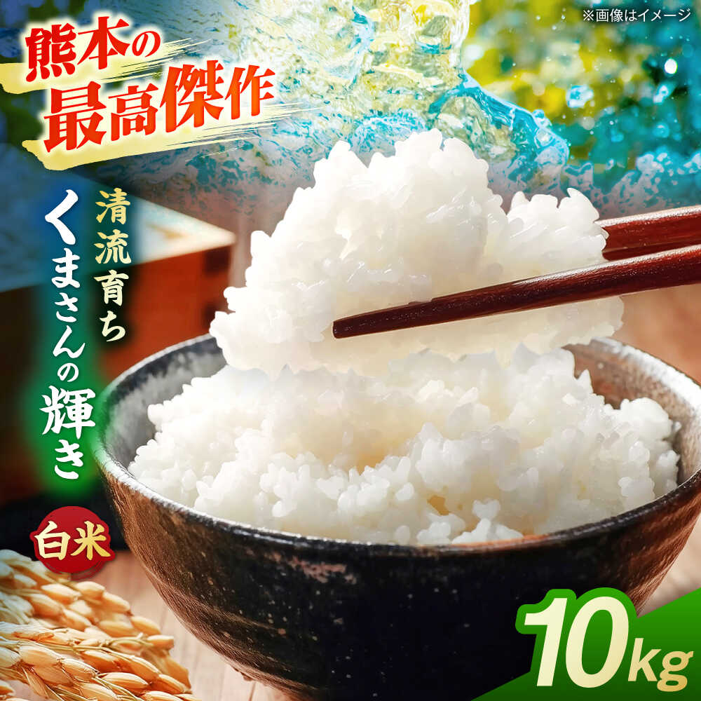 【ふるさと納税】【先行予約】くまさんの輝き 10kg 白米 山鹿市産【奥村果実園】[ZFK017]