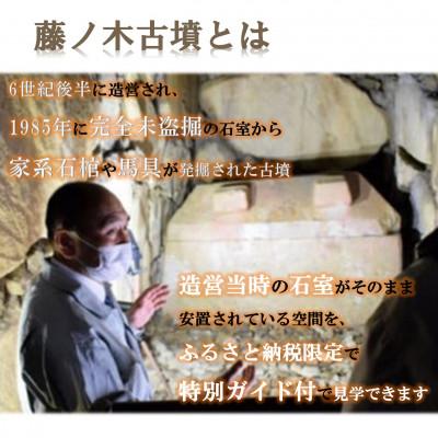 ふるさと納税 斑鳩町 【専属ガイド付】藤ノ木古墳を限定見学　斑鳩の里満喫セット(1名様用) |  | 01