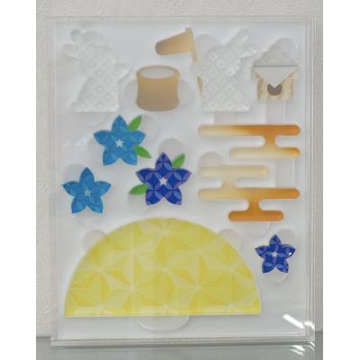 ふるさと納税 羽島市 季節のアクリル積み木　収納ケース付〜9月〜 |  | 03