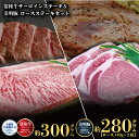 【ふるさと納税】常陸牛 300g 美明豚 280g ステーキ セット （茨城県共通返礼品）