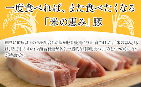 「米の恵み」豚バラセット (焼肉・しゃぶしゃぶ) 約1kg お肉 豚肉 ブランド豚 惣菜 おかず 炒め物 冷凍 大分県産 九州産 中津市 熨斗対応可 お歳暮 お中元 など