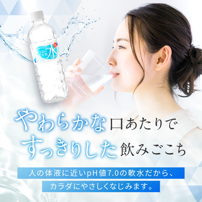 水 定期便 2ヵ月 富士山の天然水 500ml 24本 ドリンク 天然水 