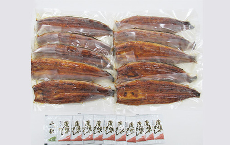 ＜高島屋選定品＞鹿児島県産うなぎ蒲焼じっくり焼き(10尾)(IB001-044/59D1802)