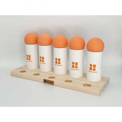 ふるさと納税 上田市 5連筒けん　スノーオレンジ(白筒・オレンジ玉)[54047055]