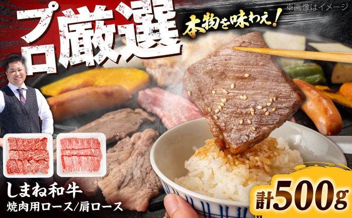 
                  焼肉の定番！しまね和牛焼肉用ロース/肩ロース500g（各250g×1）肉 にく お肉 おにく 和牛 牛肉 ぎゅうにく 牛肉500g 国産 国産牛 ブランド牛 赤身 焼肉 焼肉用 やきにく ロース 肩ロース 肉2パック 人気  黒毛和牛 しまね和牛 島根和牛 島根 おすすめ 美味しい 柔らかい肉 詰め合わせ お試し 食べ比べ ロース2種 島根県雲南市/株式会社O.R.C [AIEF011]
                