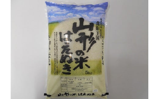 
            令和６年産　山形のお米　米囃子（はえぬき）５ｋｇ　0017-2427
          