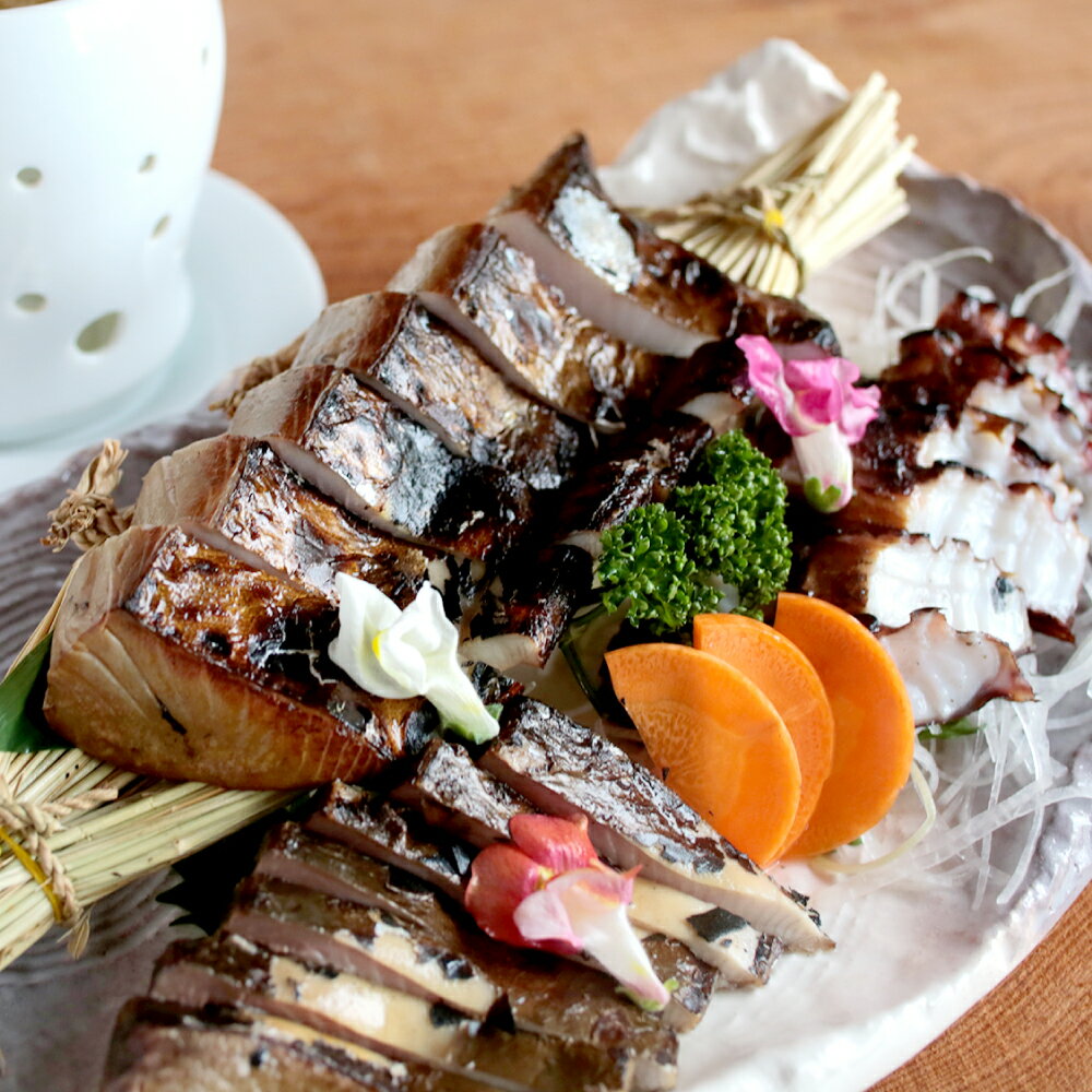 【ふるさと納税】岡山名物鰆がメインの藁焼き3種盛り 計400g