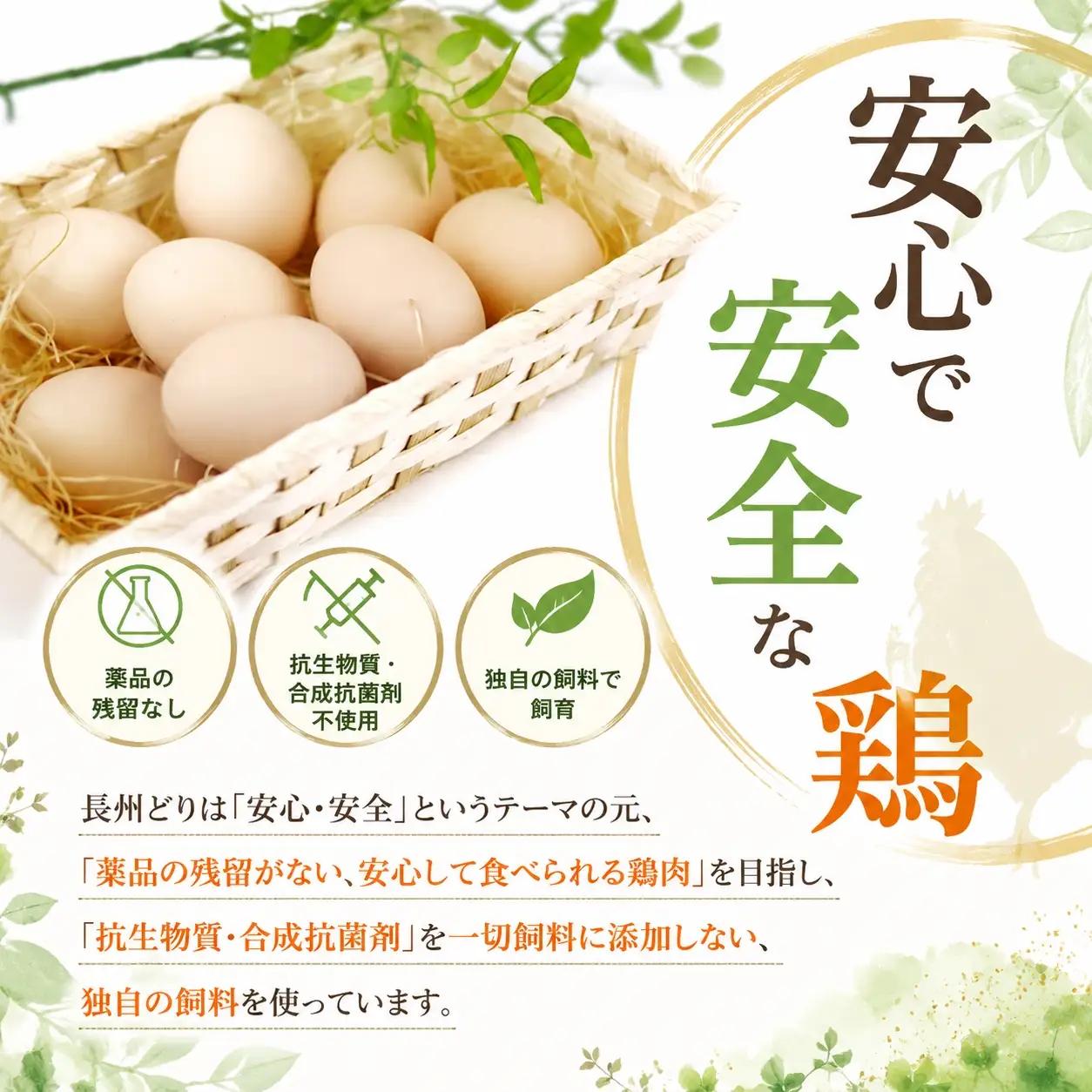 【定期便6回】長州どり もも 切り身 合計1.8kg (300g×6パック)