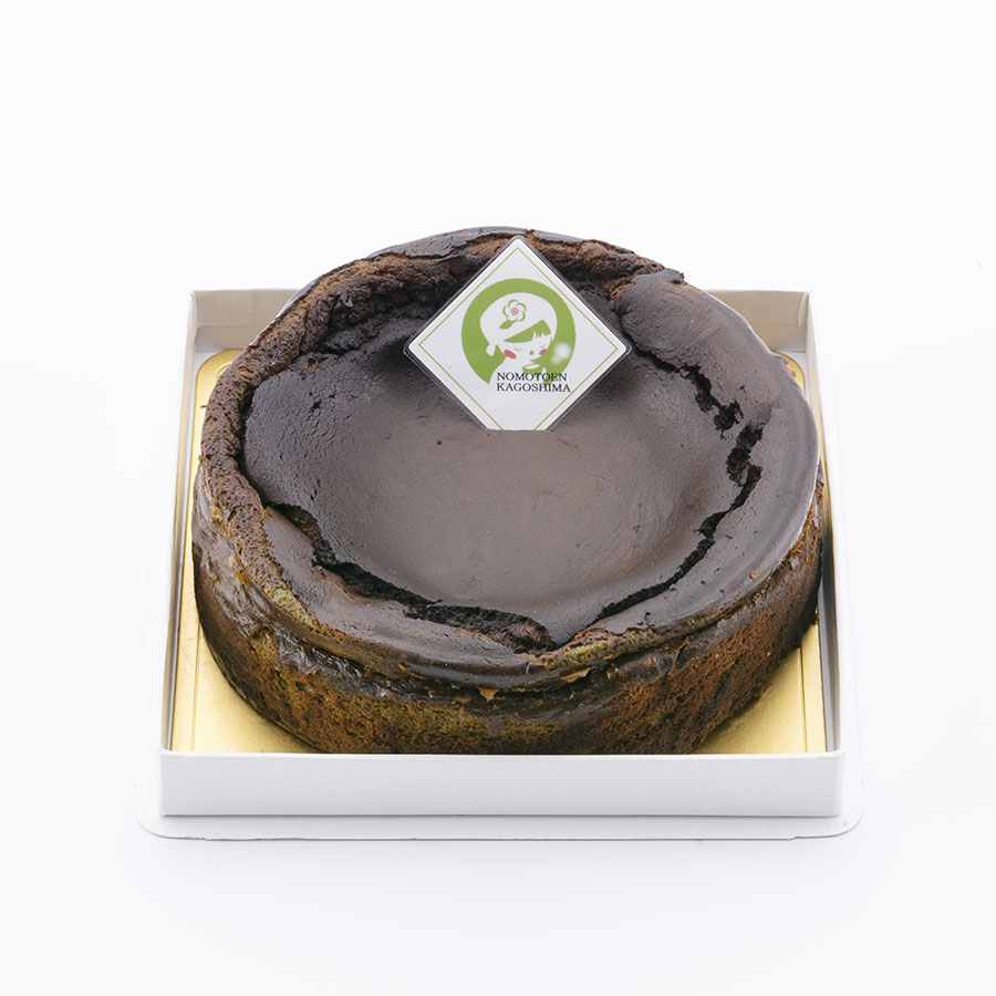 Kagoshima湧水茶バスクチーズケーキ 5号サイズ