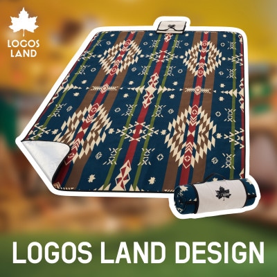 断熱防水ピクニックサーモマット195×155cm(LOGOS LAND)71809732　キャンプ