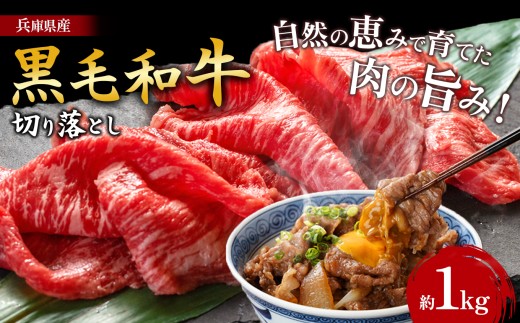 【牧場直売店】兵庫県産黒毛和牛 切り落としバラ 1kg | 切り落とし バラ 1kg 牛丼 肉じゃが 佃煮 すき焼き 炒め物 和食 牛肉 肉 黒毛和牛 国産 和牛 兵庫県産 牧場直売 直営牧場 こだわり 手作業 高級 旨み おいしい グルメ 兵庫県 上郡町