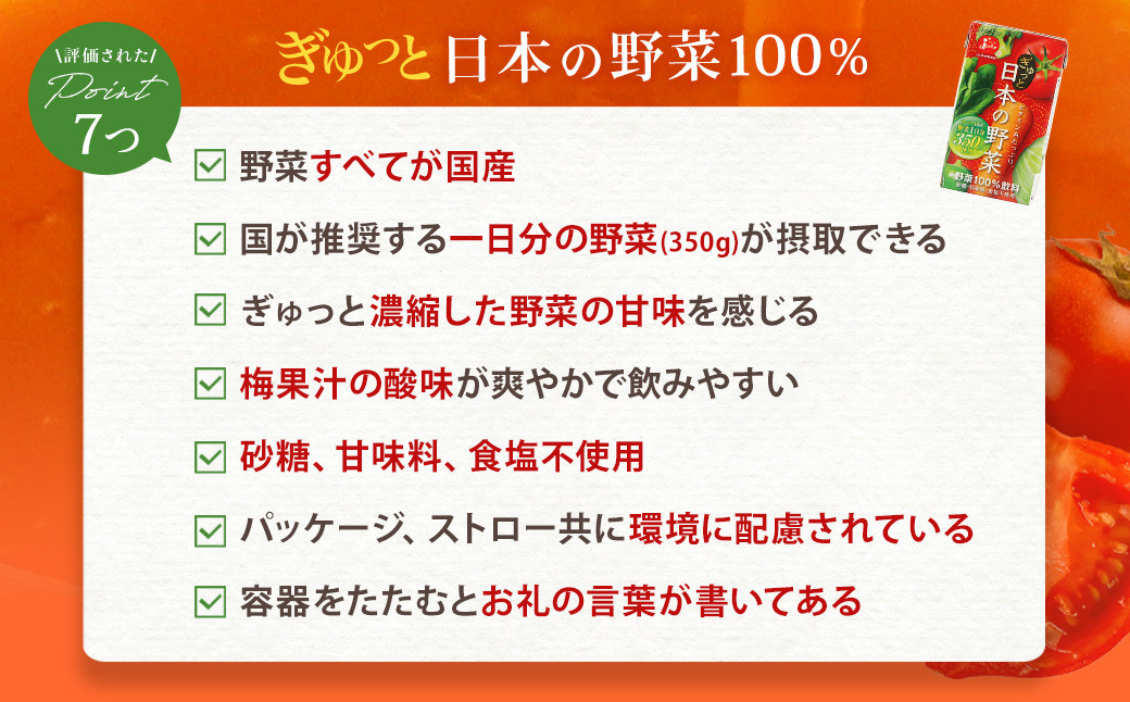 【ケロロ軍曹オリジナル化粧箱付き】 ジューシーぎゅっと日本の野菜 24本