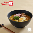 【ふるさと納税】有田焼 究極のラーメン鉢Colors ネイビー（レンゲ付） まるぶん 15000円 A15-251