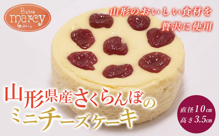 山形県産 さくらんぼのミニチーズケーキ FY25-395