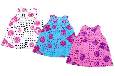 a19-012　焼津市魚河岸ワンピース(子供用)＆うちわセット