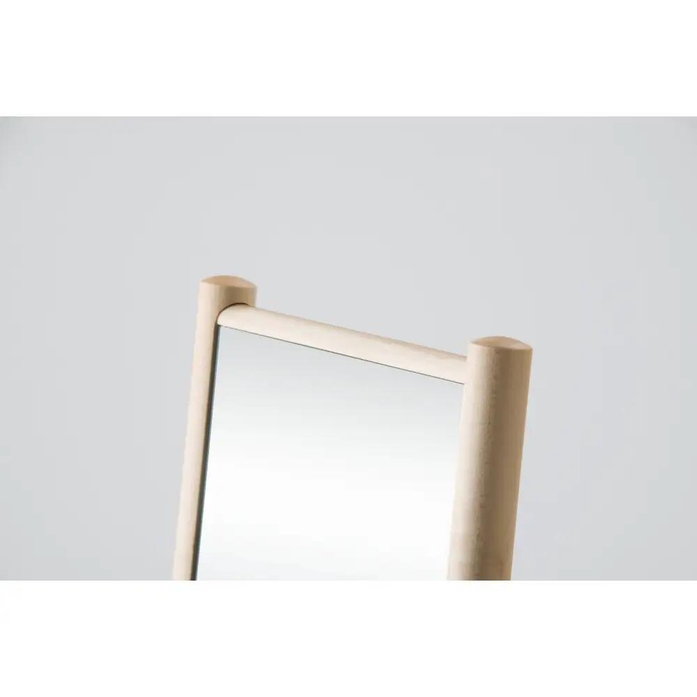 旭川家具 コサイン エントランスミラー(スタンド) メープル ミラー _05697