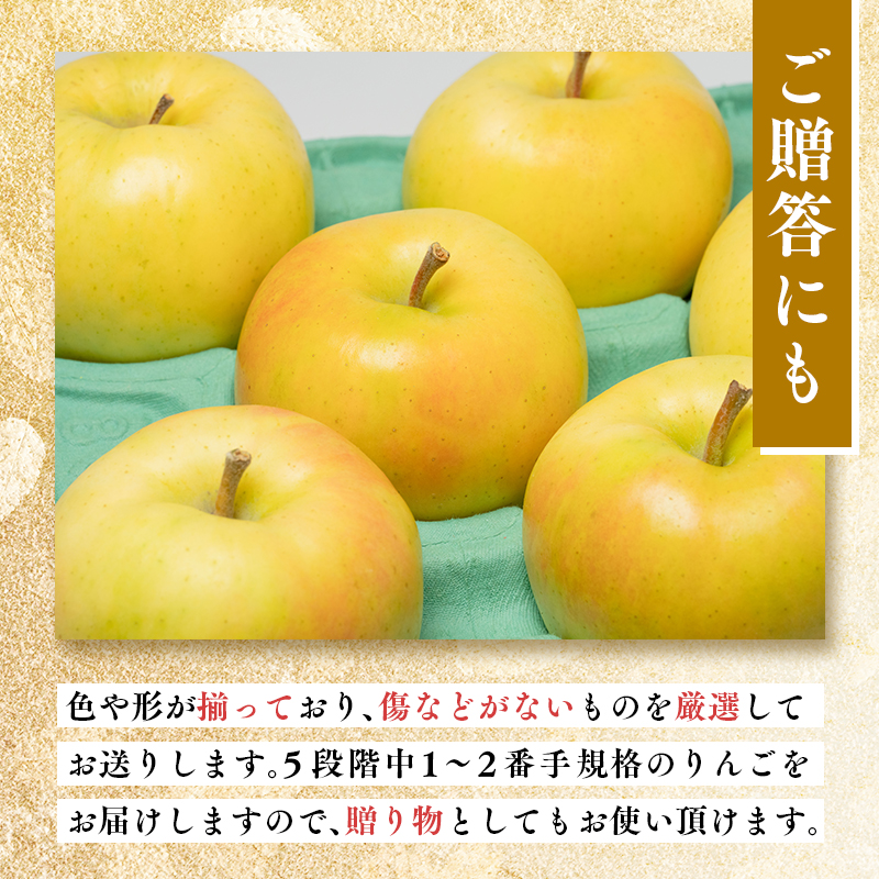 年内発送 贈答用トキ約5kg（糖度証明書付き）　【那由多のりんご園・平川市産】