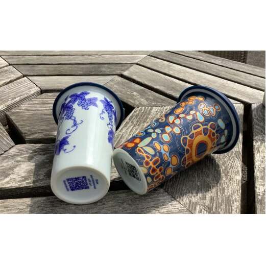 有田焼 Traveling Tumbler / sun トラベリングタンブラー 太陽【 幸楽窯 / YUIKA Lab 】コンビニ コーヒー Mサイズ 食器 器 カップ おしゃれ A11-79_イメー