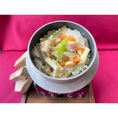 ふるさと納税 ひたちなか市 (潮騒の宿　丸徳)　はまぐり釜めし　炊き込みごはん　2〜3人前　2合分 | 