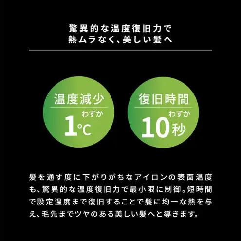 ホリスティックキュアーズ マグネットヘアプロ カールアイロン 26mm 120～200℃ 海外対応 交流(コード)式 HCC-G26DG ヘアアイロン スタイリング ストレートアイロン コテ ヘアケア