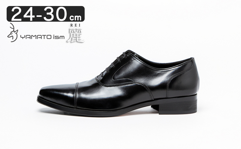 倭イズム ( ヤマトイズム ) 牛革 マッケイ ビジネスシューズ 紳士靴 YAP600 （ ブラック ）26.5cm