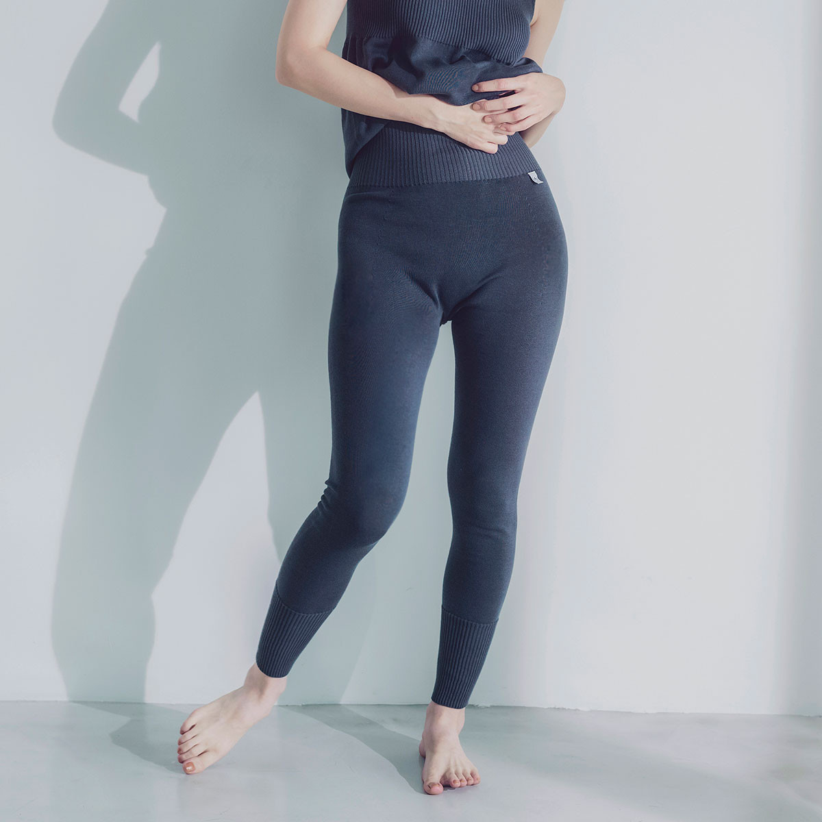 
aroundsea WOMENS ウエストカバーニットレギンス【サイズ・色をお選びください】 [VC01150]
