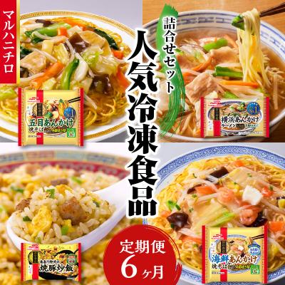 ふるさと納税 大江町 マルハニチロ 冷凍食品 詰合せセット《6ヵ月定期便》 045-T03