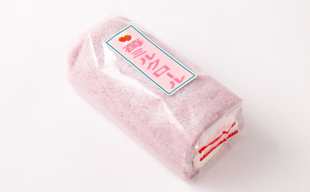 ロールケーキ（苺ミルク） 約310g × 1本