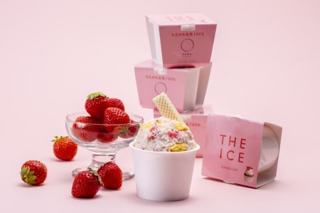 【毎月定期便】 THE ICE いちごケーキ12個セット×7ヵ月定期便 be003-1071-100-7    （ あいす アイス アイスクリーム いちご イチゴ 苺 北海道 別海町 人気 ふるさと納