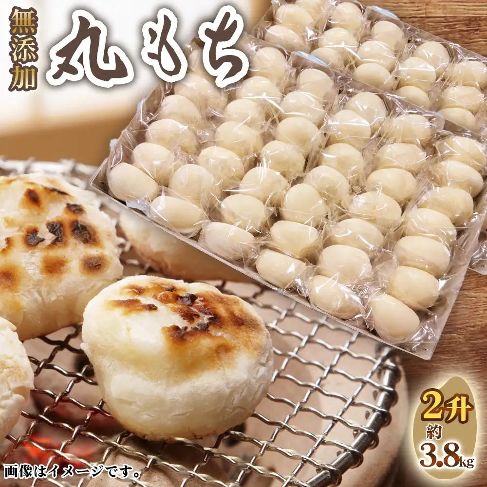 No.519 丸もち2升 ／ モチ 餅 おもち 丸餅 国産 佐賀県産 ヒヨクモチ 無添加 個包装 愛知県
