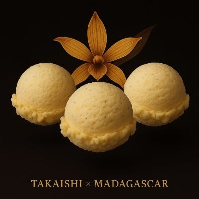 
            《2種計1540ml》バニラジェラート　高石市×マダガスカルの万博コラボ商品 　ふるさと納税限定【1684042】
          