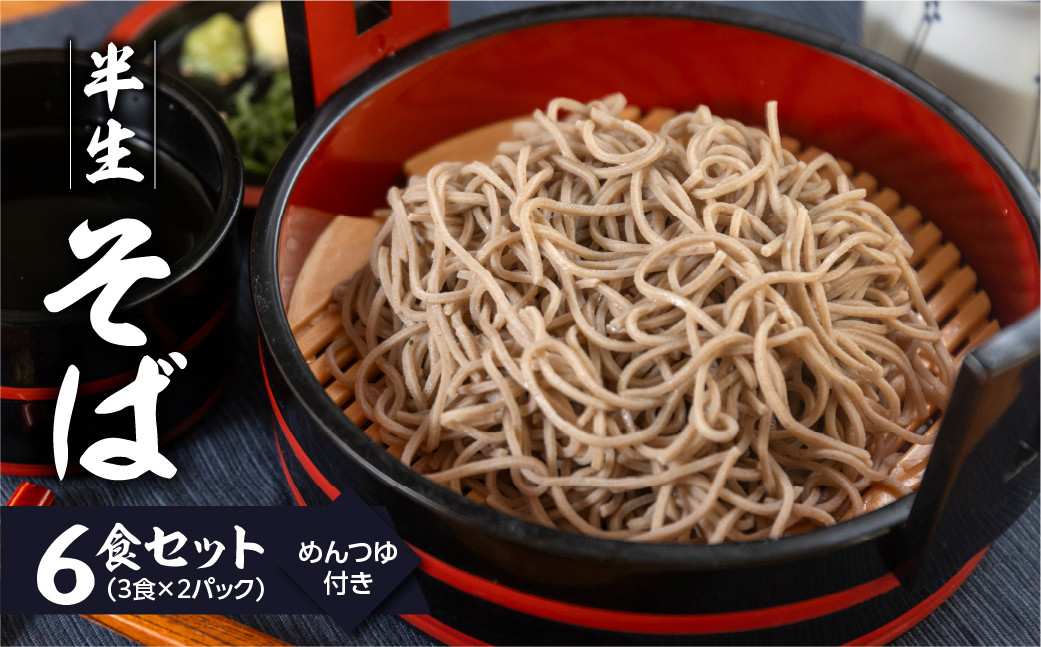 
                  【訳あり】簡易包装 半生そば 3食×2パック めんつゆ付き 6食セット【丸中製麺所】【 自家製麺 飛騨 蕎麦 下呂市 蕎麦 そば ざるそば かけ蕎麦 ざる蕎麦 生蕎麦 年内発送 年内配送 年末に届く】
                