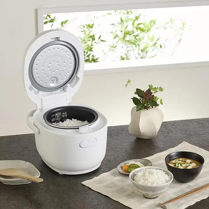 マイコン 炊飯器 3合 アイリスオーヤマ RC-MDA30-W ｜  炊飯器