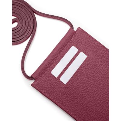 ふるさと納税 東大阪市 [MAROON] 本革マルチポシェット　SPUR (シュプール) |  | 02