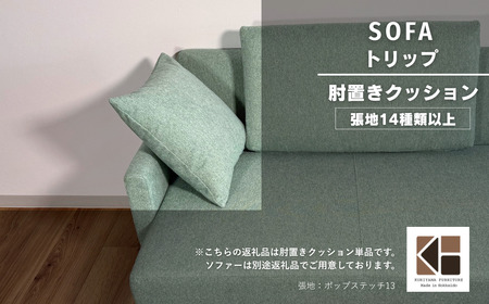 小クッション1個【張地（スタンダード）から選択可】（トリップ）