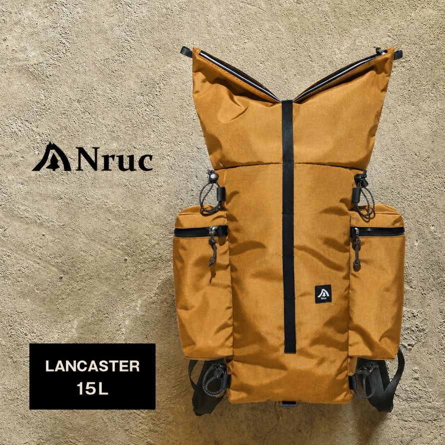 【ふるさと納税】アウトドア リュック バックパック バッグ 送料無料 | Nruc ヌルク LANCASTER ランカスター 15リットル 15L リュックサック 登山 ソロキャンプ ハイキング トレッキング ギア 旅行 軽量 メンズ レディース 栃木県 真岡市