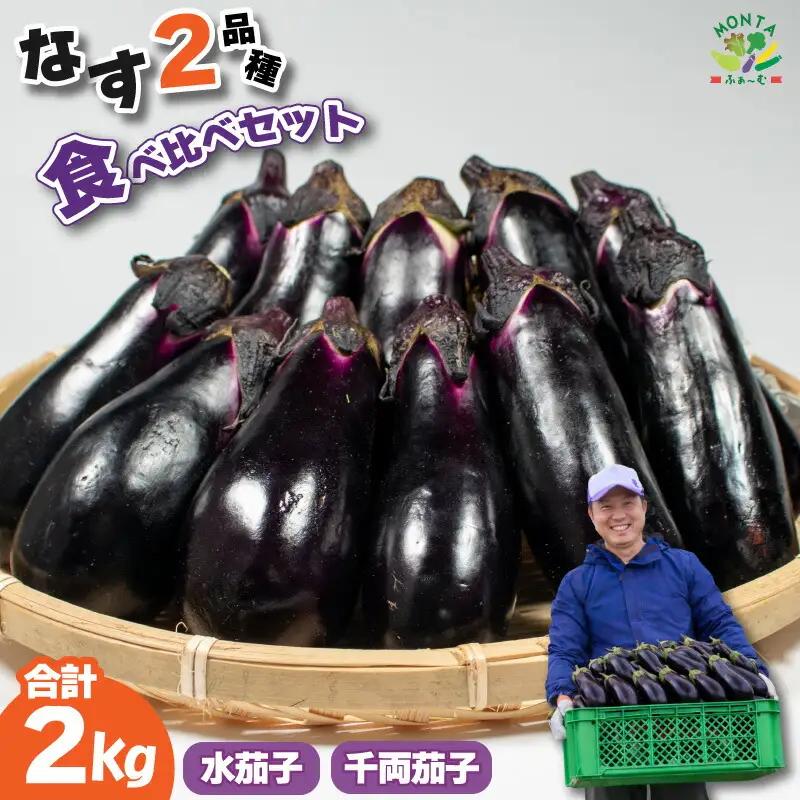ナス 水茄子 千両なす 約2kg 詰合せ 茄子 なす 水なす 千両茄子