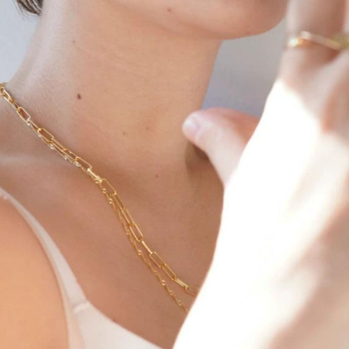 【LENERAオリジナルネックレス】twins sparkle necklace