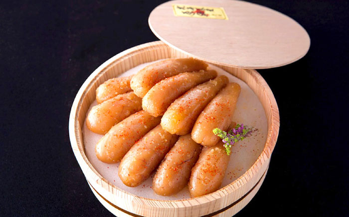 国産 極み明太子 樽（大）600g（300g×2） 築上町 / 株式会社 海千 [ABEQ008]