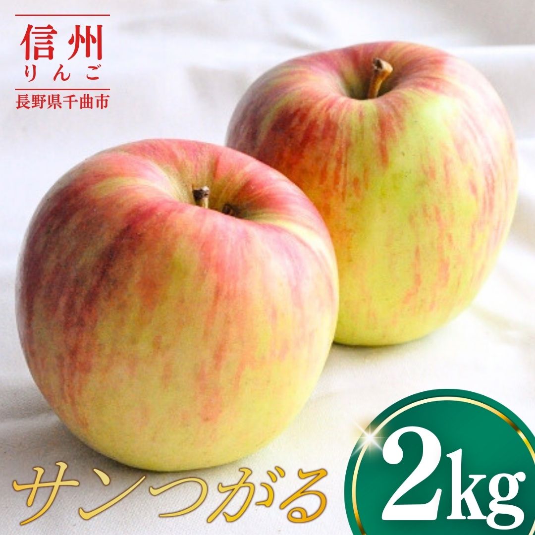 【ふるさと納税】【2026年先行予約】りんご サンつがる2kg | りんご 林檎 リンゴ 信州りんご 長野県 千曲市