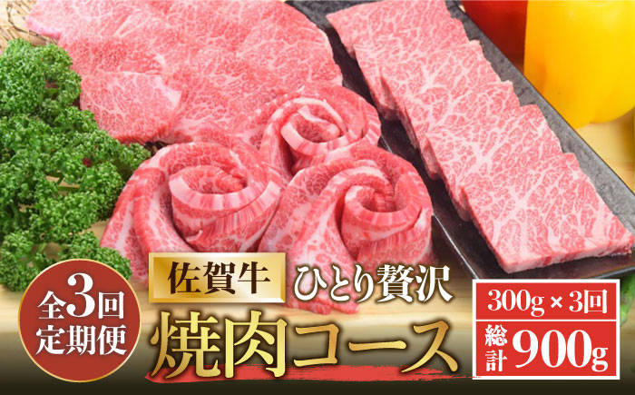 ＜3回定期便＞佐賀牛希少部位～ひとり贅沢焼肉コース～ ランプ/クリ/トウガラシ/ザブトン/カイノミなど【ミートフーズ華松】 [FAY071]