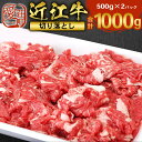 【ふるさと納税】近江牛 切り落とし 1000g　牛肉 和牛 黒毛和牛 国産　AI11