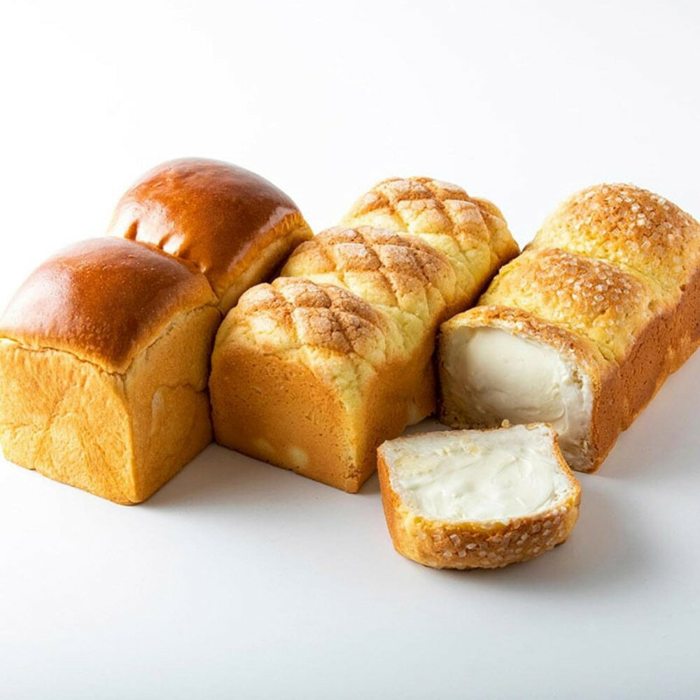 【ふるさと納税】高級食パン 高級金賞食パン3種3本セット（山型／メロン／チーズ）