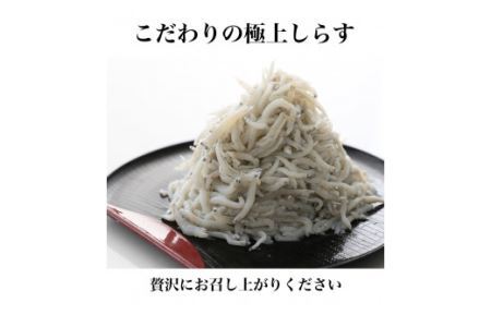 極上釜揚げしらす1kg（500g×2）(B5-1)