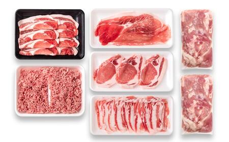 宮崎県産豚肉 ６種 バラエティ2kgセット＜1-70＞小分け スライス 鍋 トンカツ 餃子等★