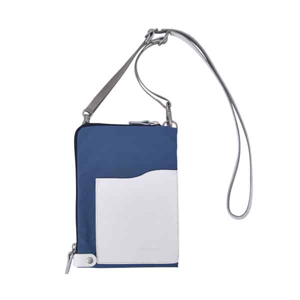 【ふるさと納税】豊岡鞄 THYMEBUCKS For the Blue クロスミニショルダー オーシャンブルー / タイムバックス スマホショルダー ブランド レディース スマホポシェット 斜め掛け 大人 かわいい おしゃれ 肩掛け スマホ ショルダーバッグ ポーチ