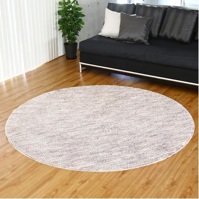 ふるさと納税 泉大津市 シェール2　ベージュ　120cm円形