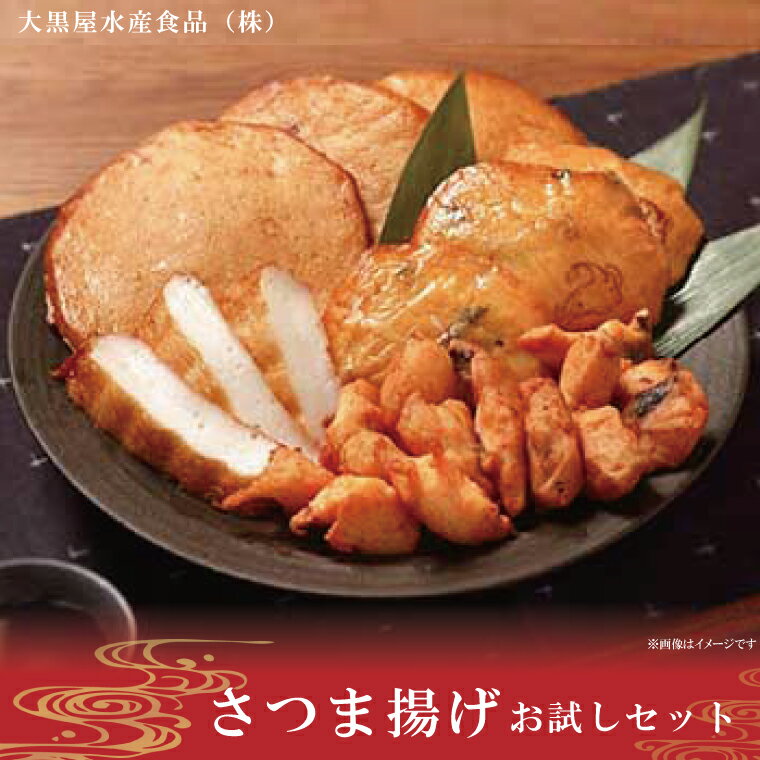 【ふるさと納税】さつま揚げ　お試しセット（AN102）