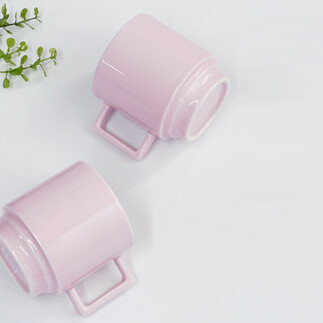 有田焼 世界一つよいマグカップ ～エヌ・マグ～ ペールピンク 2個 セット 匠 Takumi 強化磁器 割れにくい スタッキング スタイリッシュ ギフト プレゼント ピンク A11-66_イメージ4