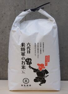 無洗米「六代目米将軍」  令和7年産  ななつぼし10㎏　（C14）